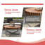 Table basse 31,4 po ronde, grain de bois naturel avec base en métal moderne, multi-usage pour le salon
