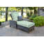 Bella Outdoor Teak Chaise Lounge-419625887-419625829
