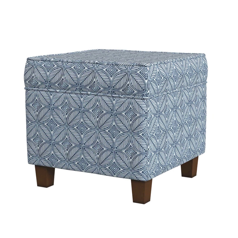 Sand & Stable™ Asha 17.5" Square Storage Ottoman