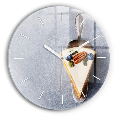 Glass Wall Clock
