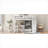 Classic White Solid Pine Full Size Loft Platform Bed with Integrated L-Shaped Desk and Built-In Storage