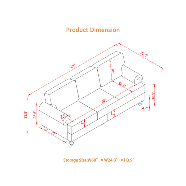 Dimensions du produit
