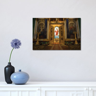 Jesus Christ at St. Isaac's Cathedral, St. Petersburg, Russia 1 Piece Wrapped Canvas Wall Art
