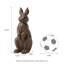 Statue de jardin lapin debout 22,75 po Zachary-402117869