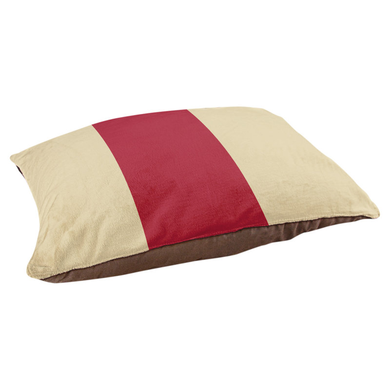 Coussin Arizona, Très grand (l 50 po x P 40 po x H 17 po), Sable de Sonora / rouge Sedona / sable de Sedona
