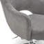 Chaise de bureau moderne en fausse fourrure Serta Valetta-38039423