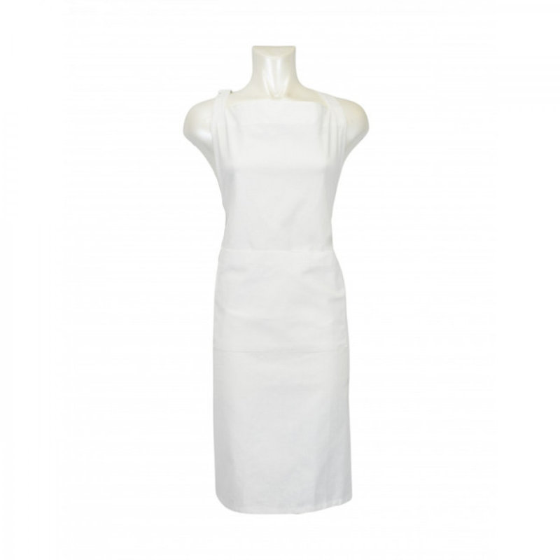Natural Apron, White
