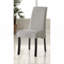 Ensemble de 2 chaises d'appoint rembourrées en velours