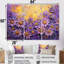 Mauve marguerite de rêve - ensemble d'art mural marguerites-121577019-121577020-121577022