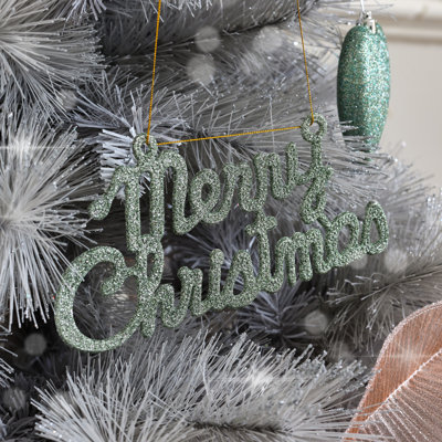 11cm Solid Colour Holiday Shaped Ornament