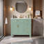 Meuble-lavabo simple 36 po avec plateau en céramique-1104228071