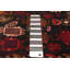 Tapis noir Teimani 3 pi 9 po x 6 pi 6 po