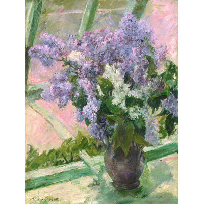 Lilas dans la lumière - reproduction sur toile tendue