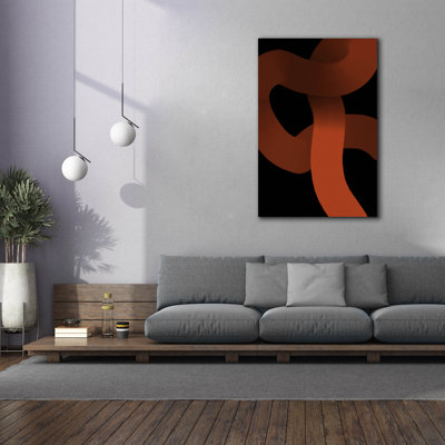 Art mural sur toile Wrought Studio ™ «Soft N 1» par Cesare Bellassai