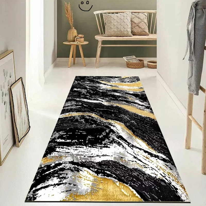 Abstract Shag Area Rug, Rectangle 120 x 170 cm