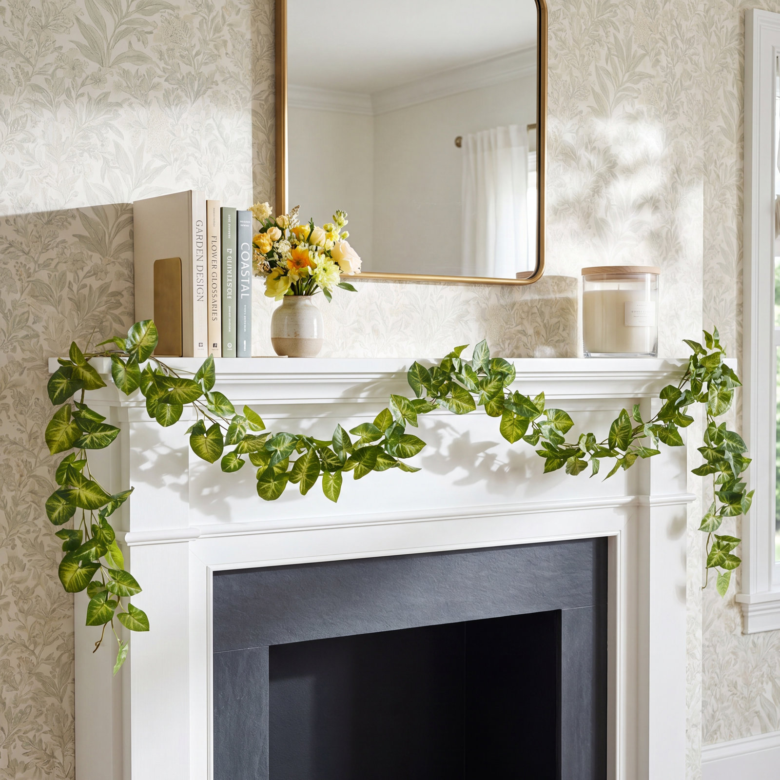 72" Syngonium No Holiday Garland