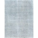 Wool Ombre Area Rug in Green/Light Grey/Light Blue