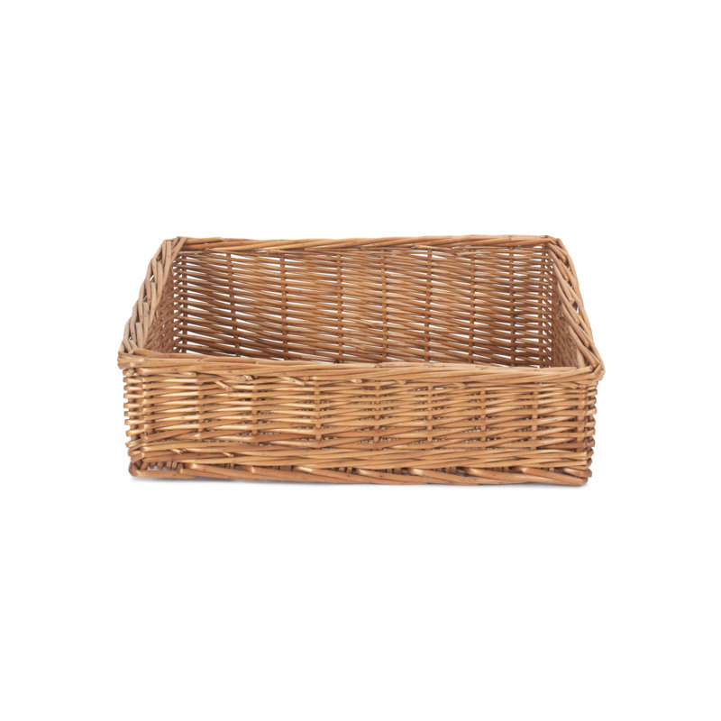 Bobbie Wicker Display Tray Basket