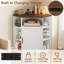 Armoire de rangement d'angle 33 "avec station de charge-132295543