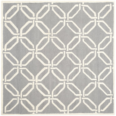 Martins Hand Tufted Wool Geometric Rug