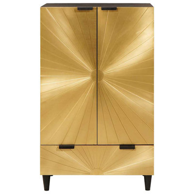 Solid Wood Accent Cabinet