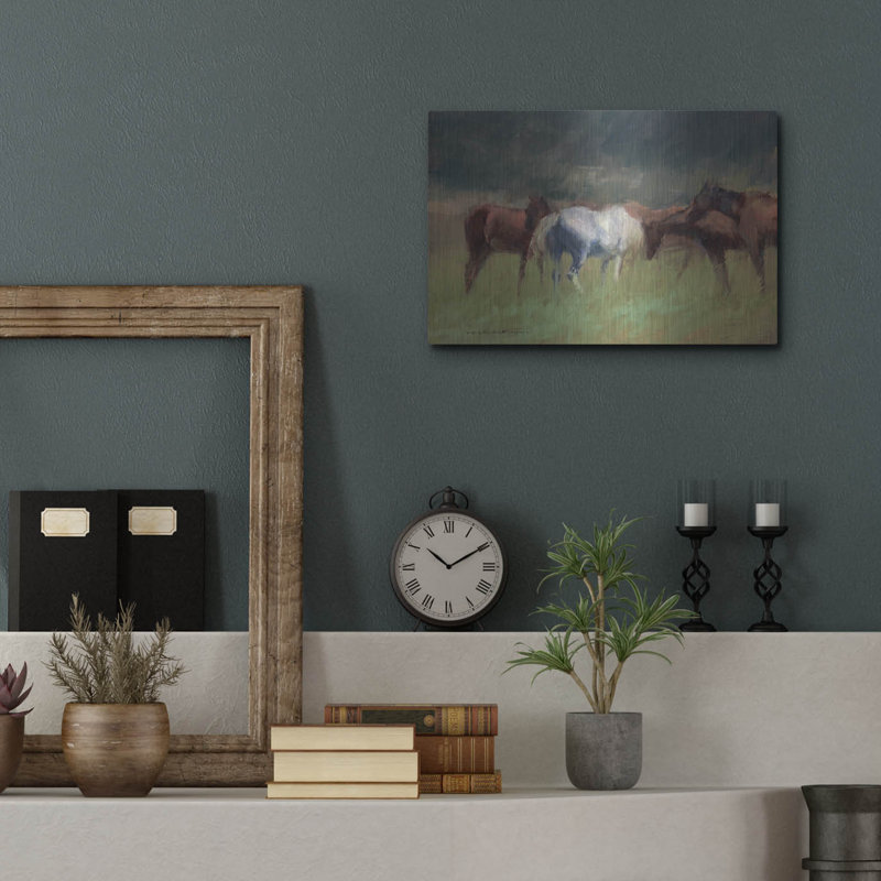 «Southern Horses» par Valtcho Tonov, H 12 po x l 16 po