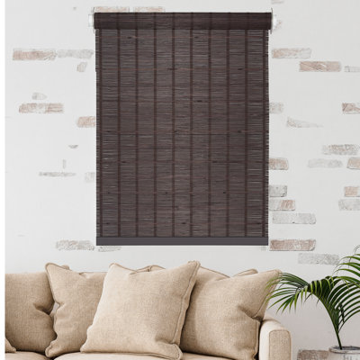 Semi Sheer Bamboo Roller Shade