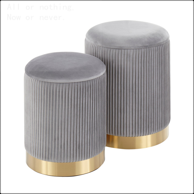 Ensemble de repose-pieds Nesting, Gris