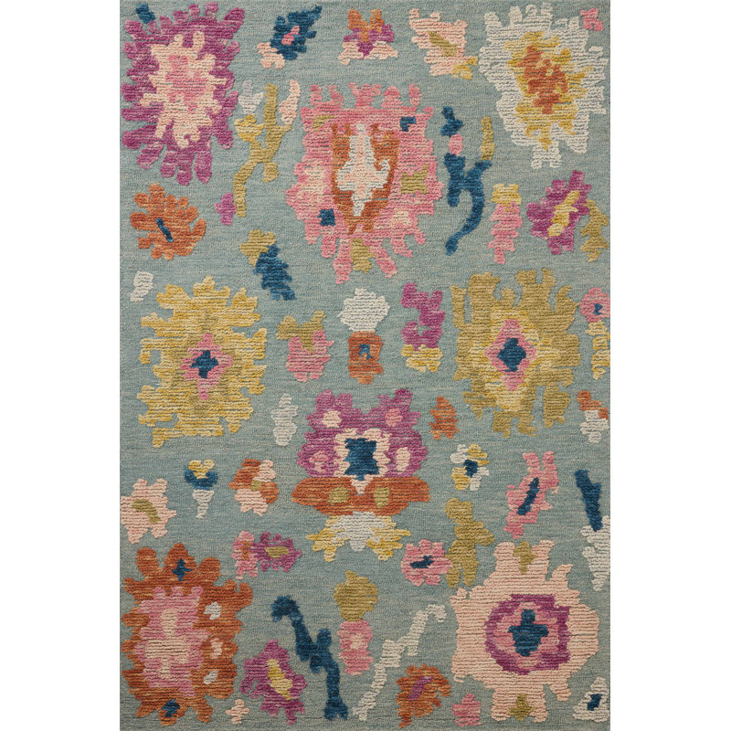 Tapis spa / multicolore Loloi Tilly, Tapis de couloir 2 pi 6 po x 7 pi 6 po