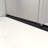 6076 Inch North American Frameless Double Sliding Matte Black Shower Door With Adjustable Soft Closing Function 8Mm Tempered Glass With Nano Easy Cleaning And Stick Explosion-Proof Menbrance