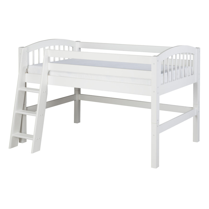 Lit mezzanine simple Fradin, Blanc