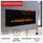 Electric Fireplace with Speakers-106645565