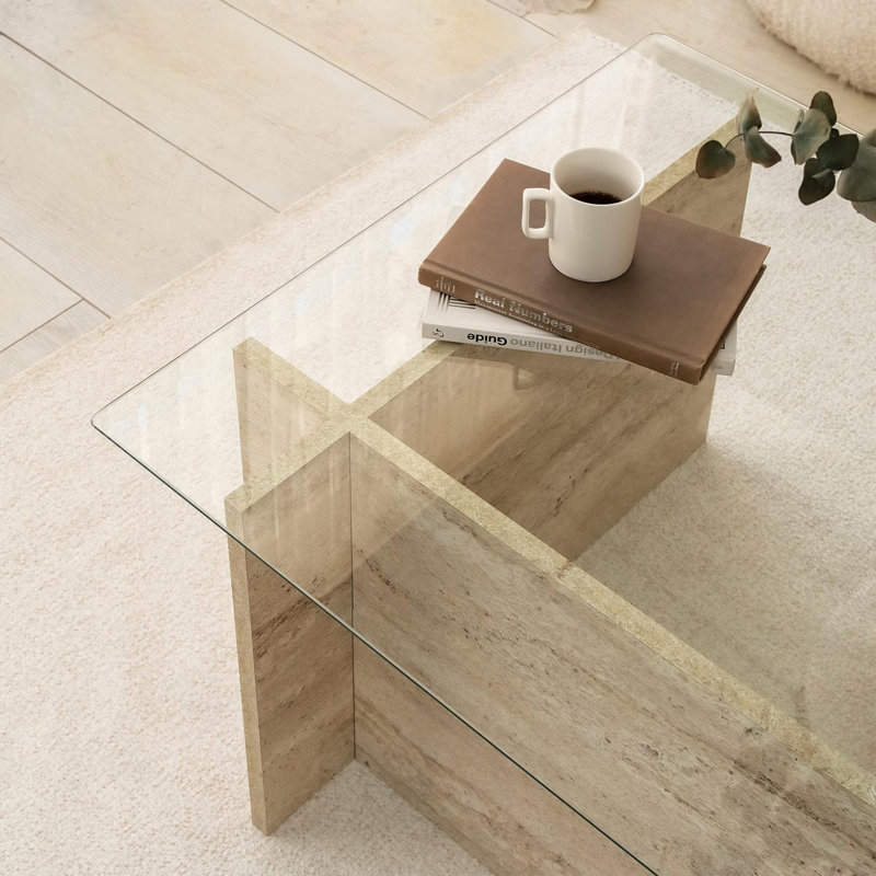 Coffee Table, 15.72" H x 41.27" L x 25.55" W