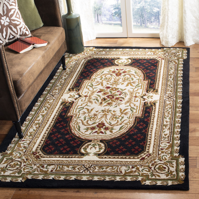 Alger Classic Hand Tufted Wool Oriental Rug, Rectangle 7'6" x 9'6"
