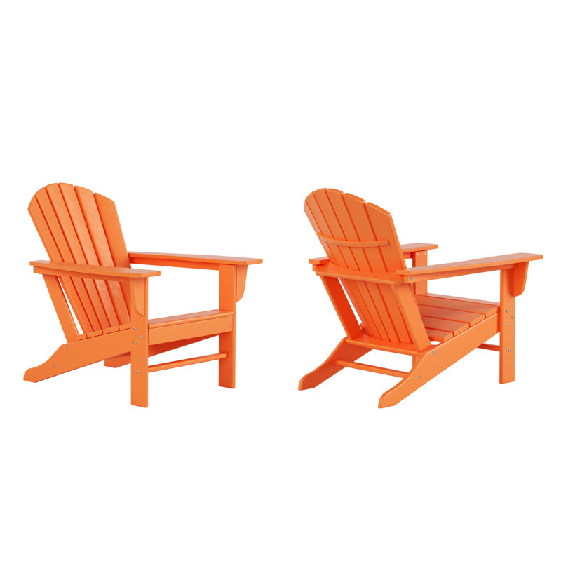 Chaise Adirondack en plastique Altura, Orange