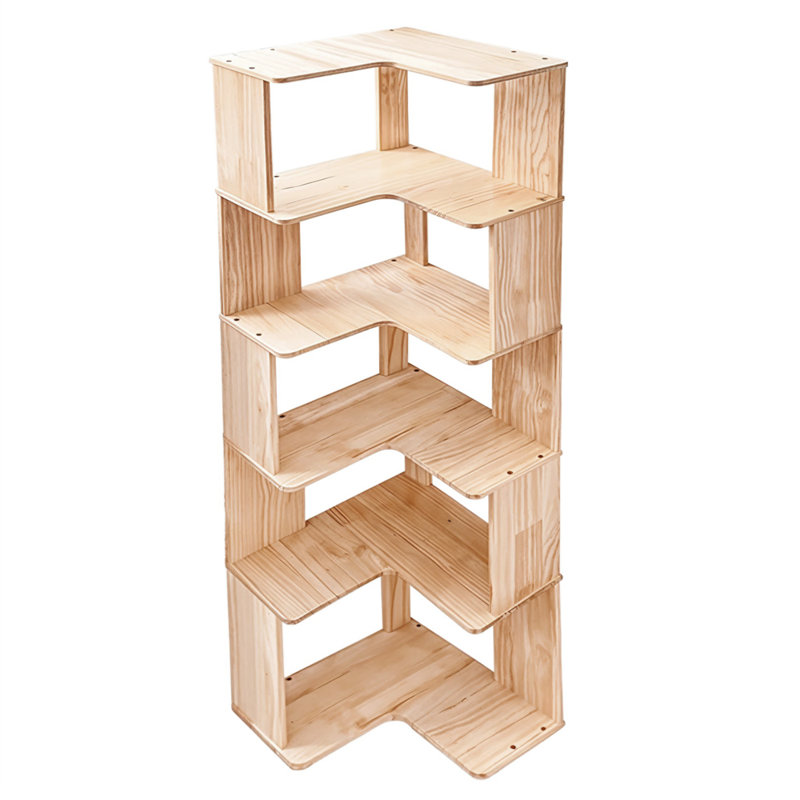 40cm W Bookcase, (6 Shelves) 162cm H x 40cm W x 40cm D