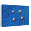 Art mural vibrant bleu profond-129093317