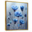 Monochromes bleus gris avec fleurs de maïs - Reproduction d'art mural bleuets-1790463548-1790463542
