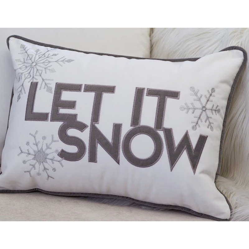 Halloween Themed Throw Pillow, White
