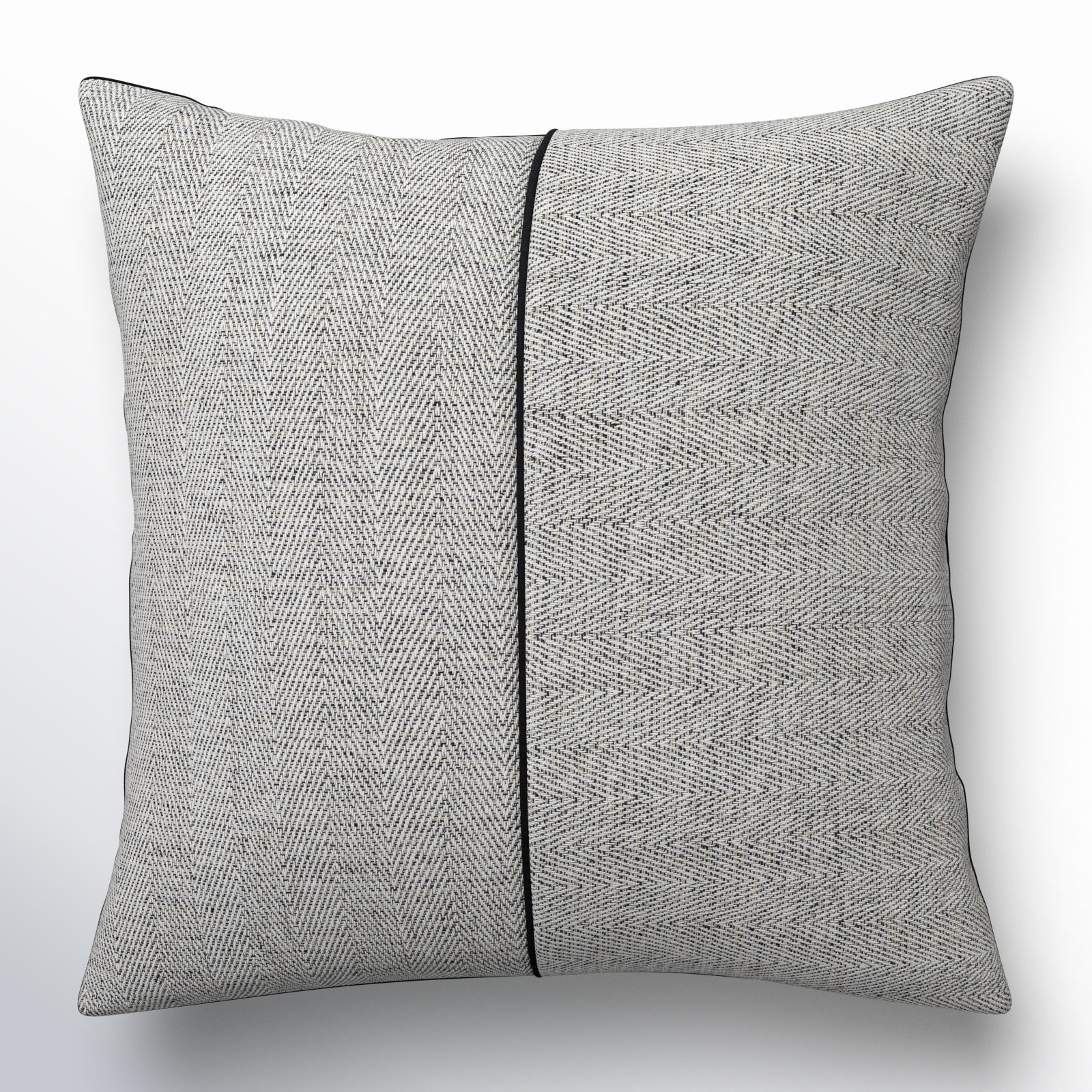 Damir Pillow Cover, Polyester/Polyfill, 20" x 20"
