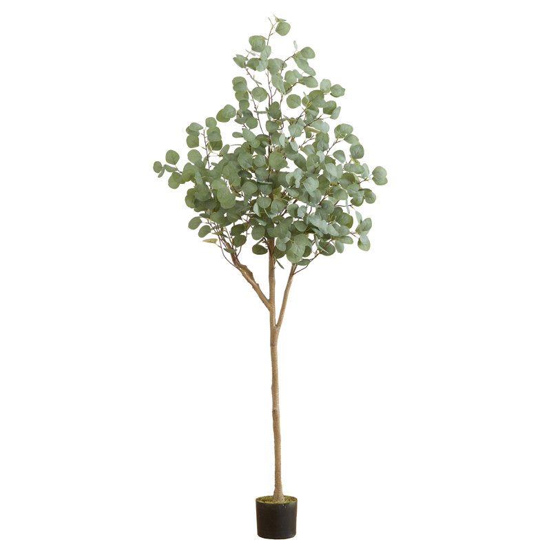 Faux eucalyptus 72 po en pot