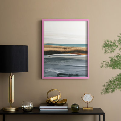Sienna Dunes I Framed Print - Solid Wood