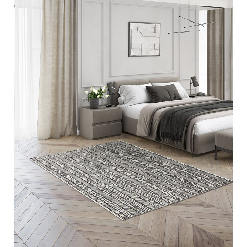 Wooldridge Chevron Area Rug, Rectangle 80 x 150cm