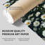 Motif floral de marguerites florales, impression d'art moderne moderne sans cadre-1913987553