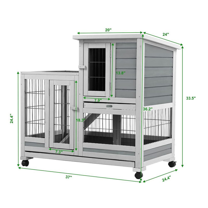 Weather Resistant Rabbit Hutch