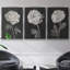 Fleurs noires et blanches I 3 pièces-97758183-97758188