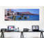 «Panoramic Waikiki Beach, Honolulu, Hawaii», reproduction de photo sur toile-328981408-391182554