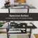 Wasat Height Adjustable Computer Standing Desk with Keyboard Tray For Home Office