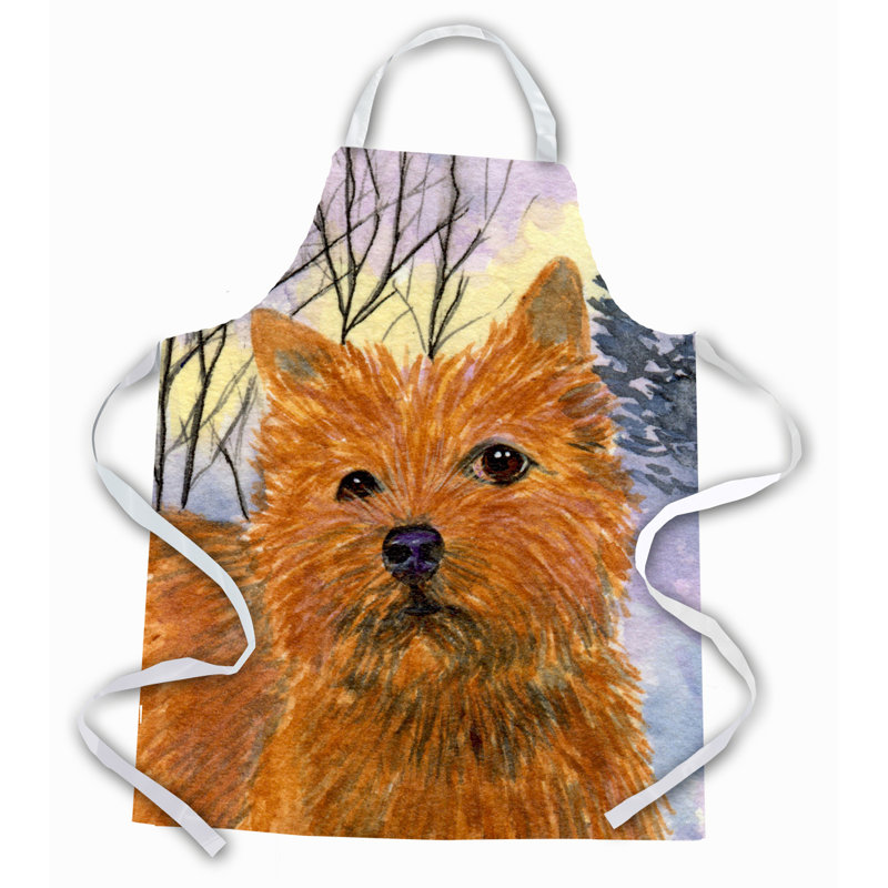 No Pattern Bib Apron