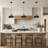 Blue Single Head Adjustable Pendant Light (including E26 Warm Light Bulb)